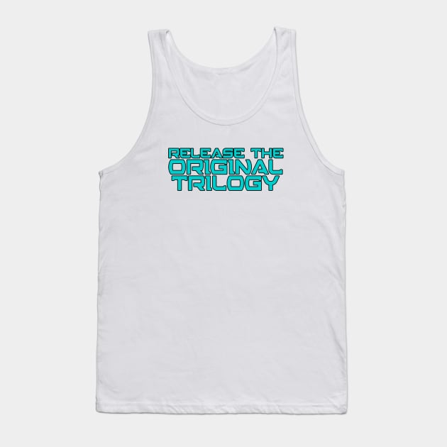 Release The Original Trilogy - Sacul High Alphabet Tank Top by doubleofive